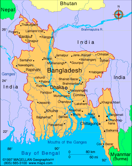 Rajshahi Map
